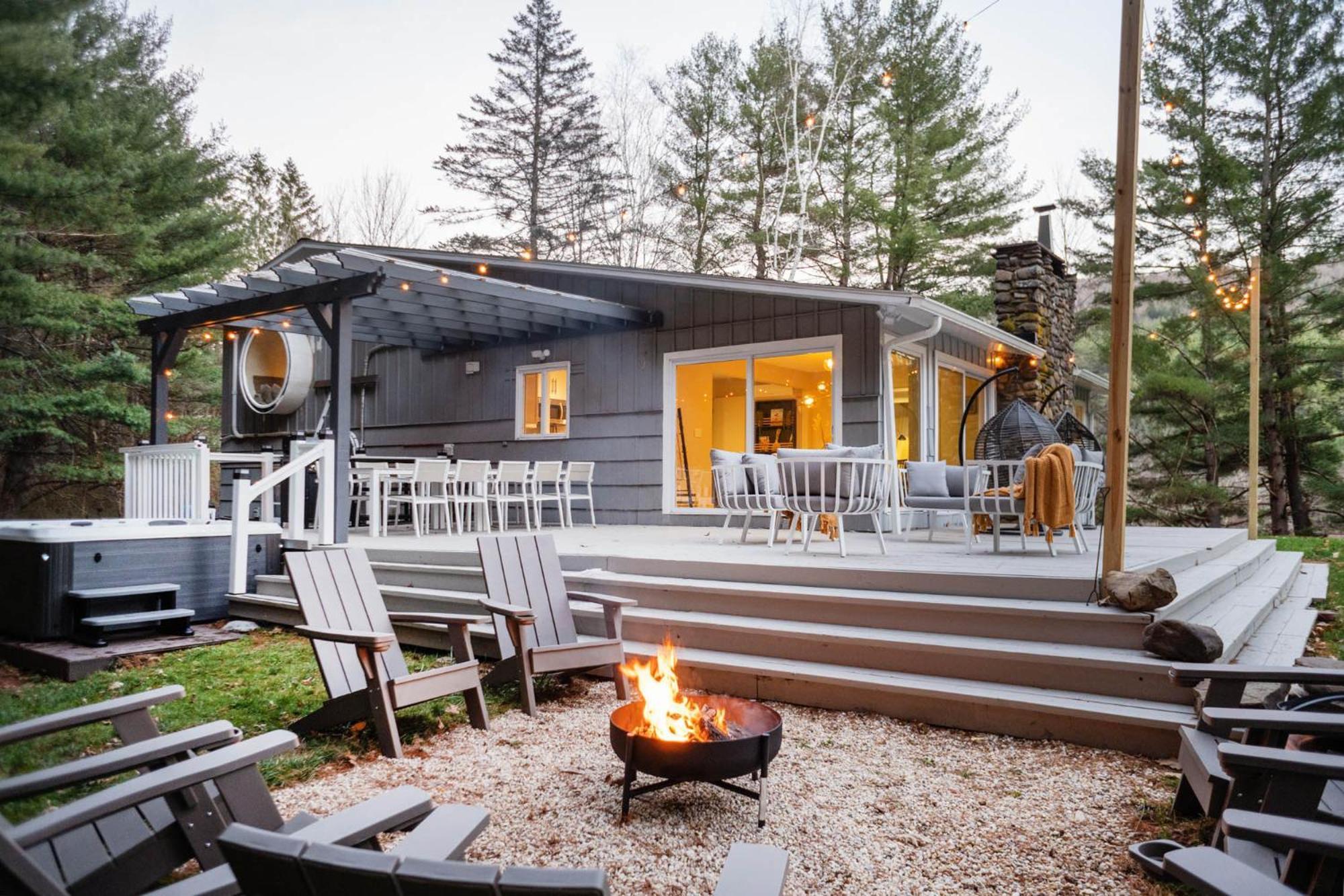 Prattvilla -Catskill -Mountain Escape 5 Bedroom ,3 Bath With Hot Tub Prattsville Εξωτερικό φωτογραφία